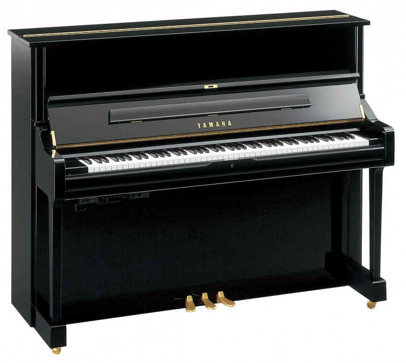 Yamaha U1 TA3 PE TransAcoustic Klavier Schwarz poliert
