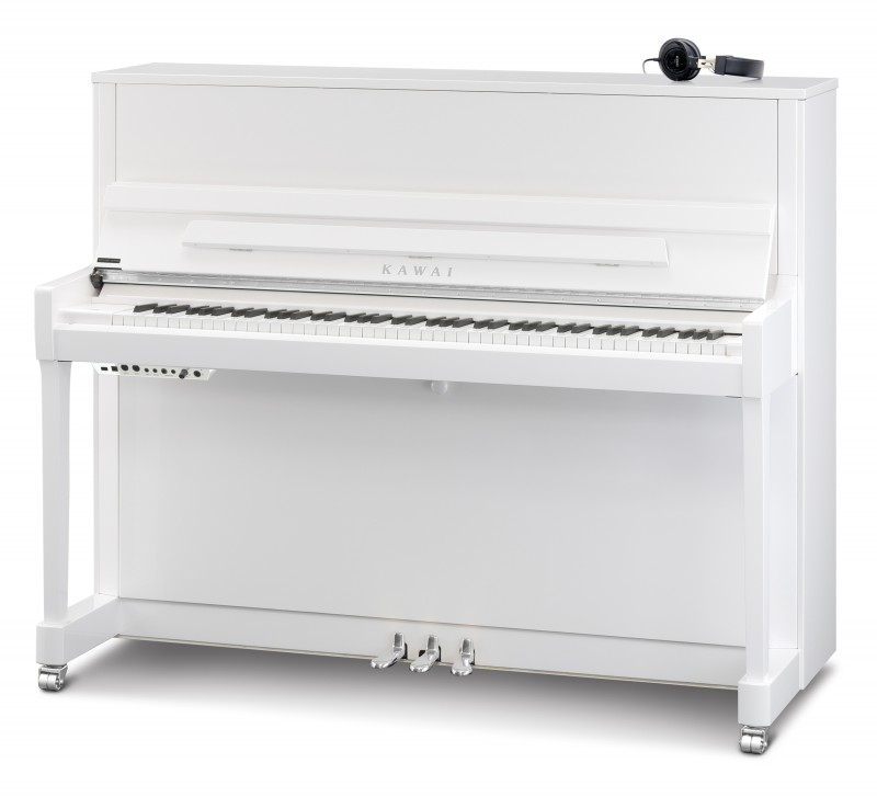 KAWAI K-300 ATX3 S WH/P Klavier Chrom Ausstattung