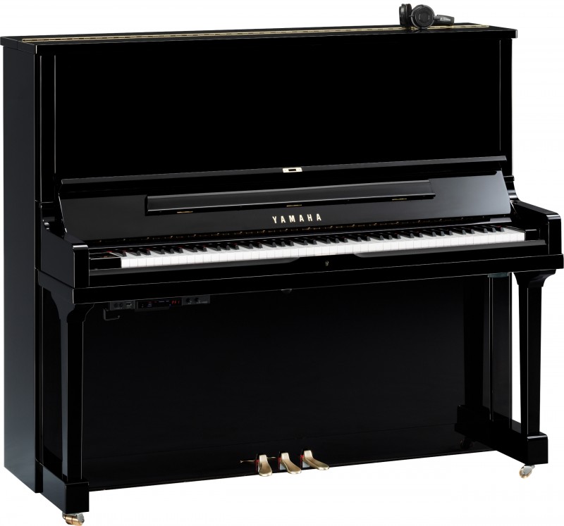 Yamaha SE132 SH3 PE Silent Klavier Schwarz poliert