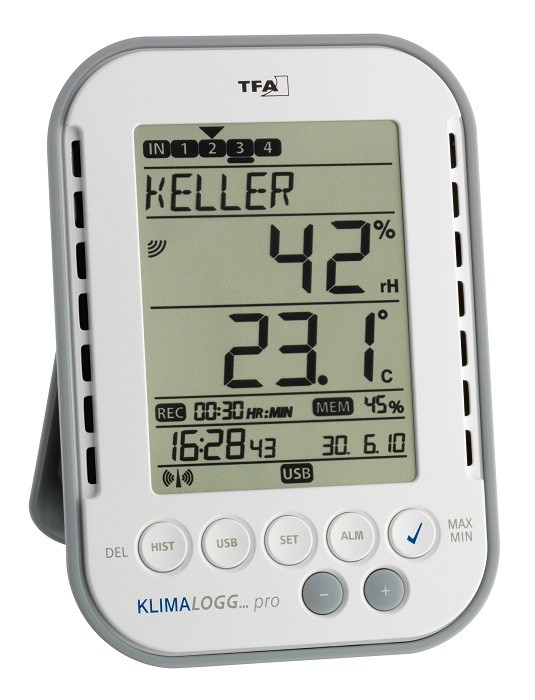 TFA 303039 KlimaLogg Pro Profi-Thermo-Hygrometer