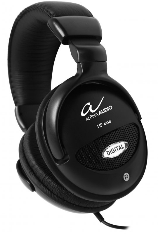 ALPHA AUDIO HP One Headphones schwarz