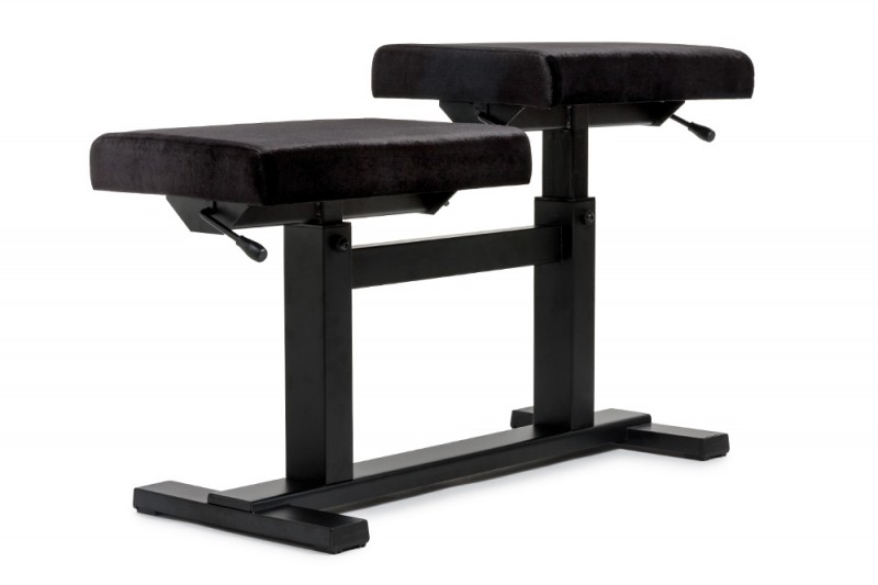 JAHN Hydraulik Doppelsitz Klavierbank B8 Velours